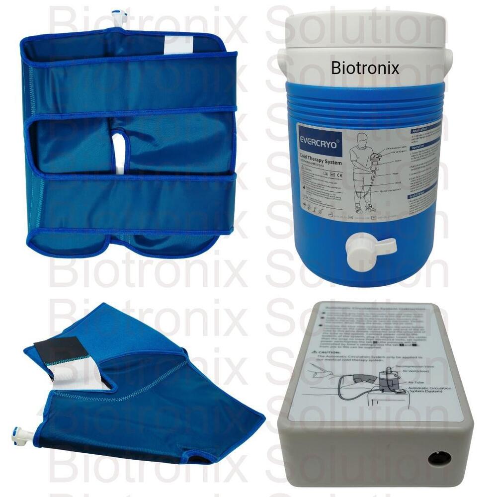 Motorized Cryo Cooling Therapy Machine for Complete Joint Rehabilitation