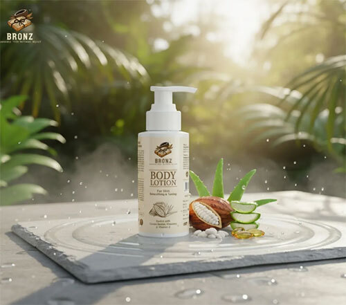 BRONZ Body Lotion 200ml. & Face Wash 100ml. Combo Pack For Natural Glow