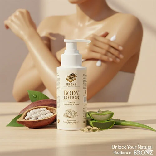 Bronz Body Lotion Enrich With Cocoa Butter Aloevera & Vitamin E For Skin Smoothing & Toning 200Ml - Age Group: Adult