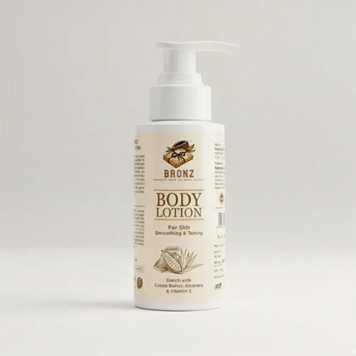 Bronz Body Lotion Enrich With Cocoa Butter, Aloevera & Vitamin E For Skin Smoothing & Toning 200Ml. - Age Group: Adult