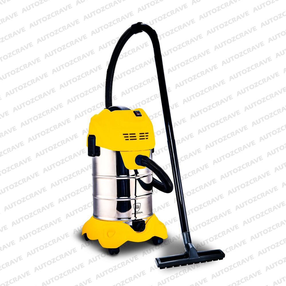 Heavy Duty Wet & Dry Vacuum Cleaner (35L) For Car Detailing - Material: Stainless Steel