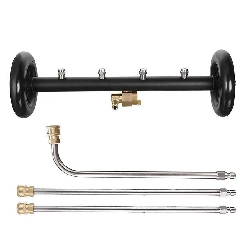 Underbody Car Washer Lance 4 Nozzle Heavy Duty - Material: Brass & Stainless Steel