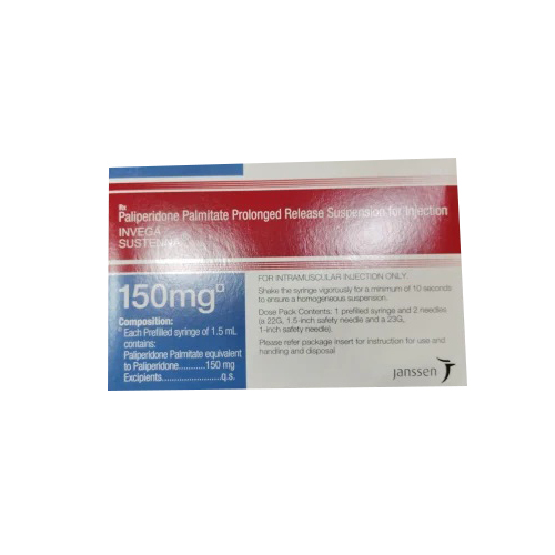 150Mg Invega Sustenna Injection - Physical Form: Liquid