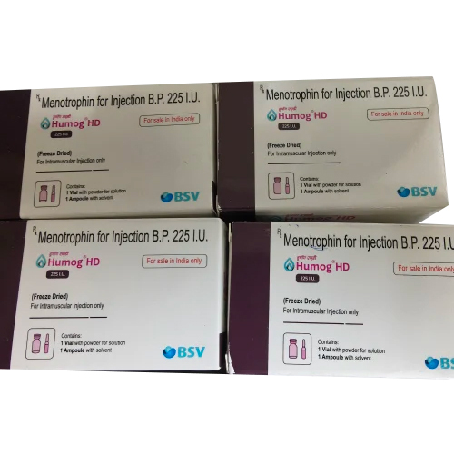 Menotrophin For Injection Bp 225 Iu - Physical Form: Liquid