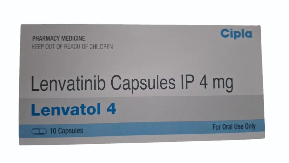 Lenvatinib Capsules 4Mg (1*10) - Origin: India