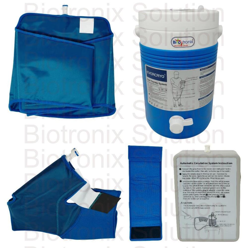Cold Compression Therapy Unit with Shoulder, Knee, Ankle & Back Pads