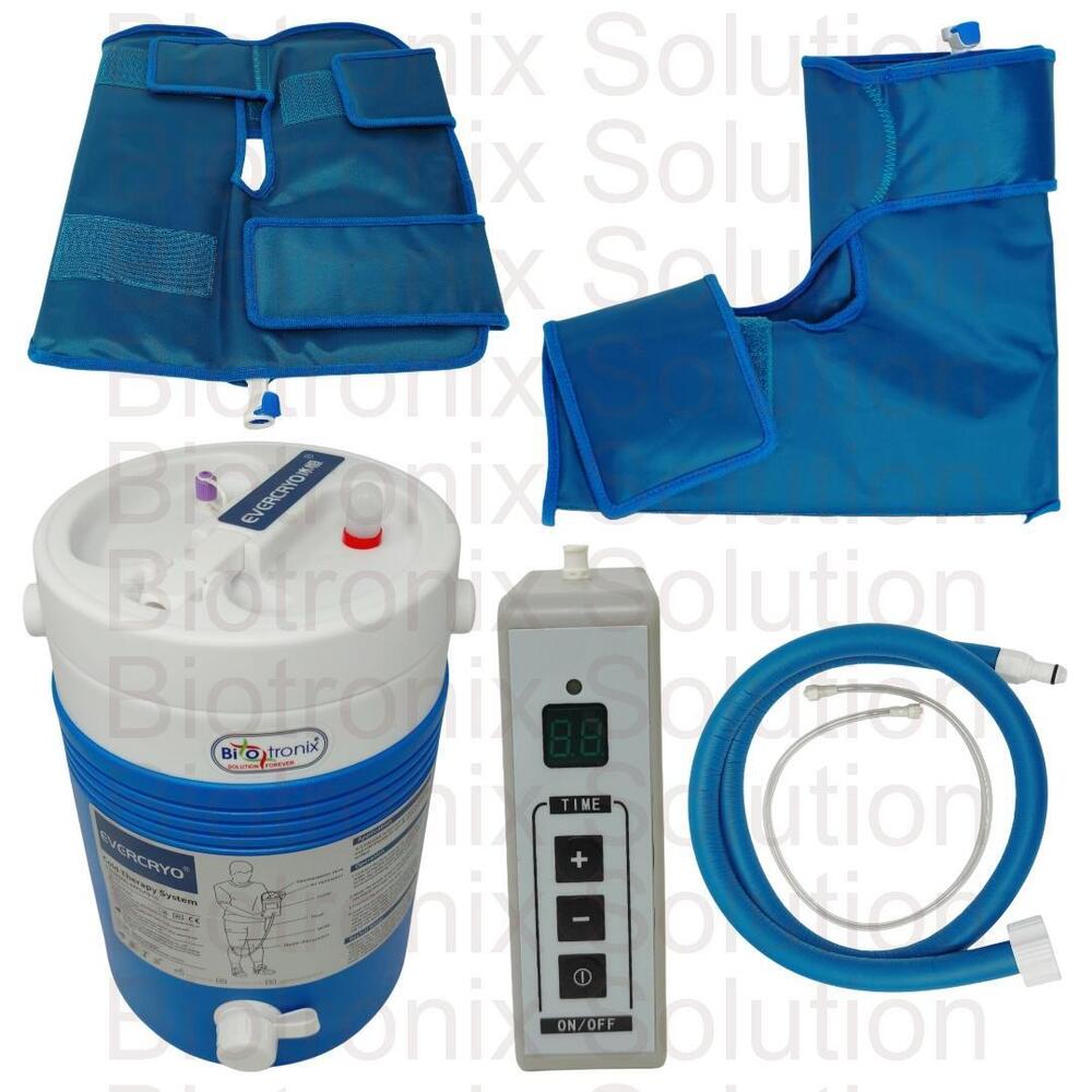 Cold Compression Therapy Unit With Shoulder, Knee, Ankle & Back Pads