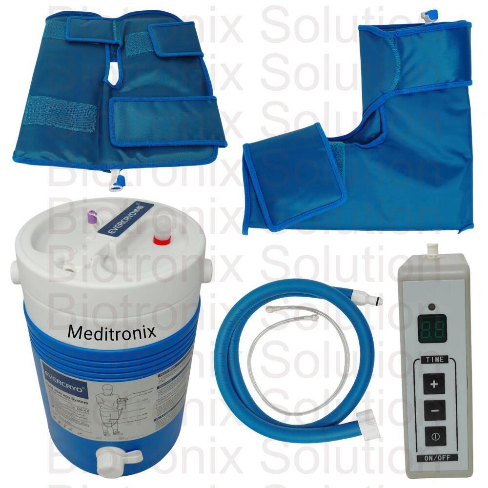 Cold Compression Therapy Unit With Shoulder, Knee, Ankle & Back Pads