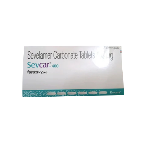 400Mg Sevelamer Carbonate Tablets - Drug Type: General Medicines