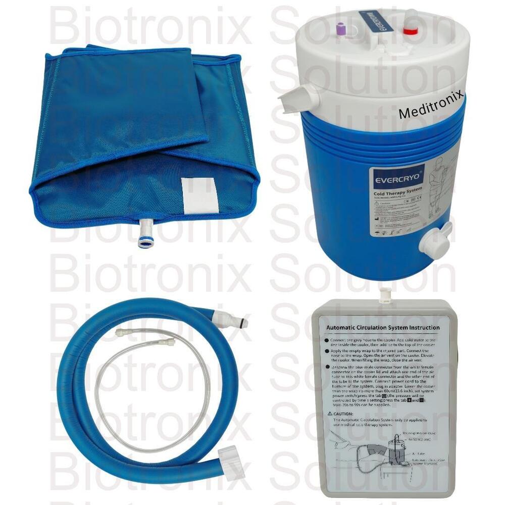 Cold Compression Therapy Unit With Shoulder, Knee, Ankle & Back Pads