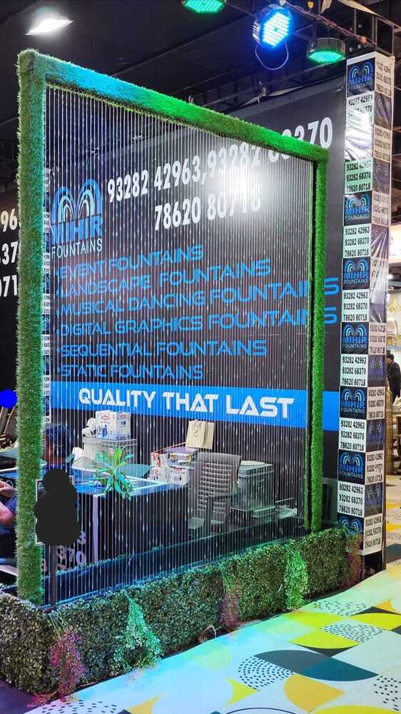 String Waterfall Fountain