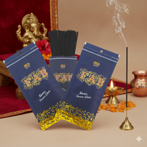 Fab Zipper Blue Incense Sticks