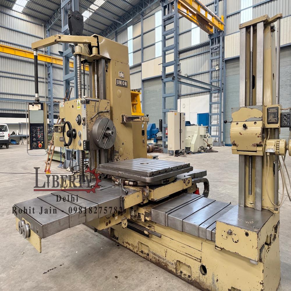 WMW Union BFT-90/3 Horizontal Table type Boring Machine