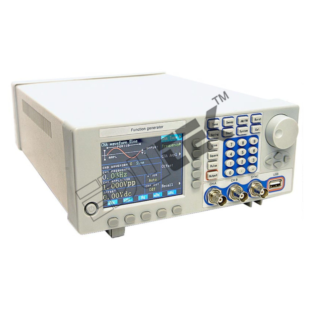 Function Generator Fg-3020b - Metal, 220x250x90 Mm | 0.1 Hz To 20 Mhz Frequency Range, Â±0.1% Accuracy, Multiple Waveform Generation, 1 Year Warranty