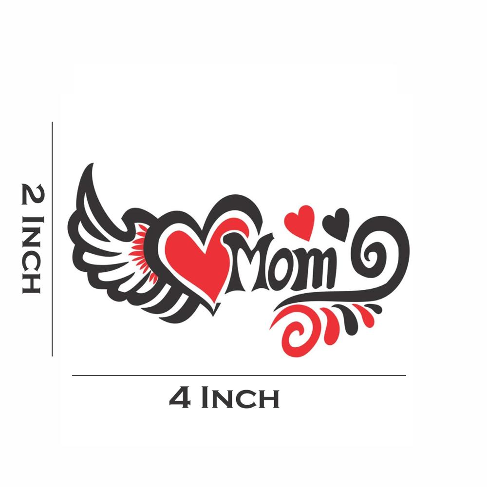 Mom Dad Temporary Tattoo Sticker