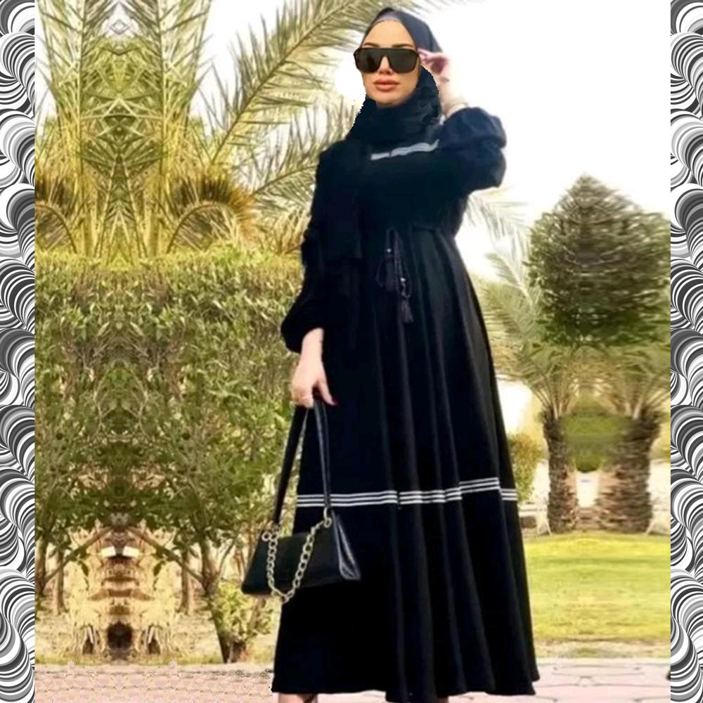 Abaya Colour Pattern For Women Wear Burqa Islamic Naqab