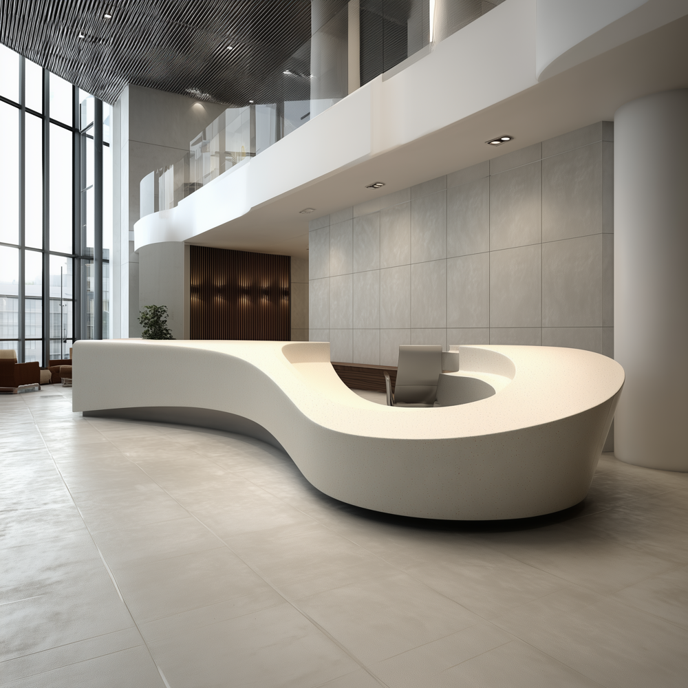 Solid Surface Material Corian - Shape: Slab