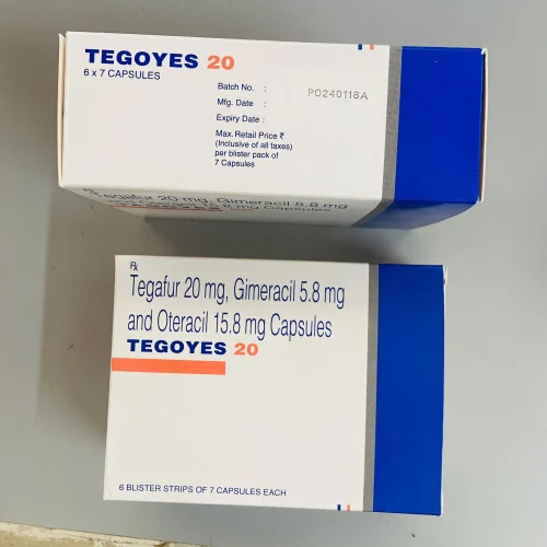 Tegafur Gimeracil And Oteracil Capsules