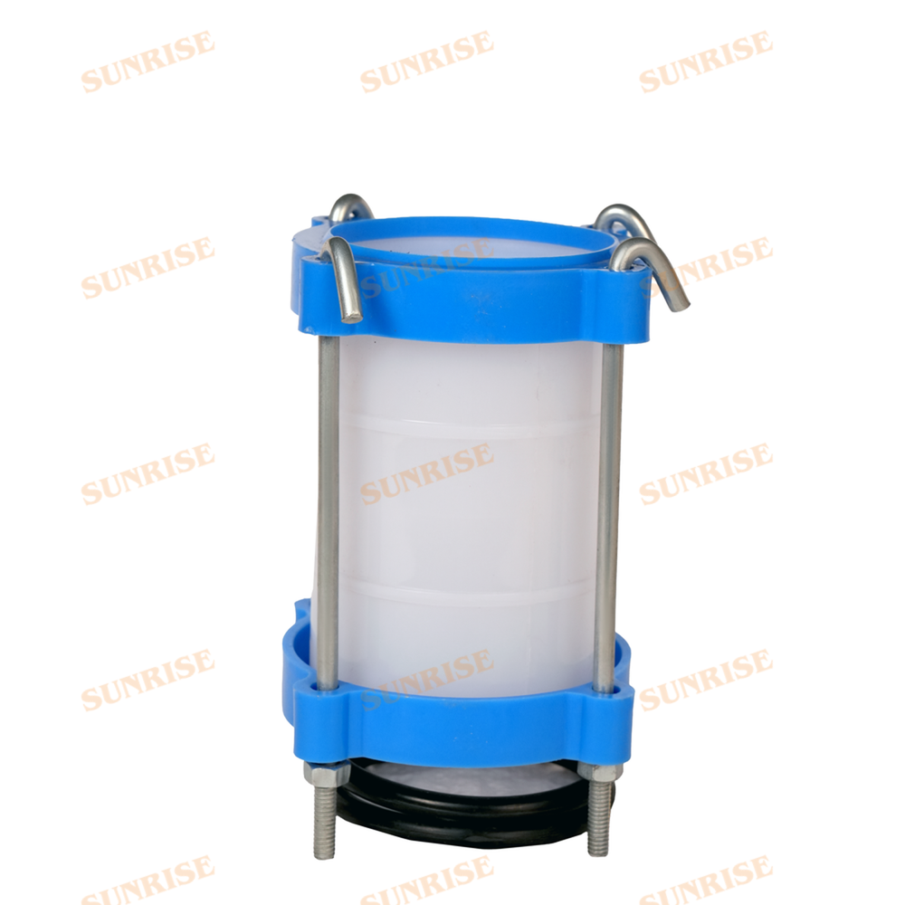 Plastic D Joint White Long - Material: Pvc