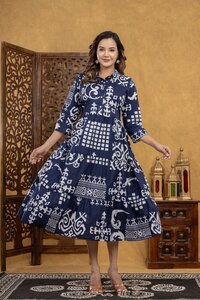 Cotton One Piece Dress