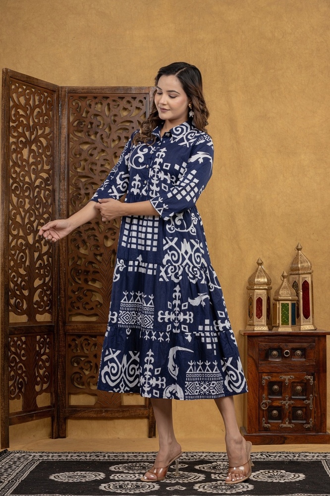 Cotton One Piece Dress