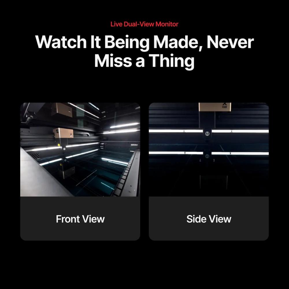 xTool P3 80W Flagship CO2 Laser Cutter with Intelligent Automation P3 All In One Bundle