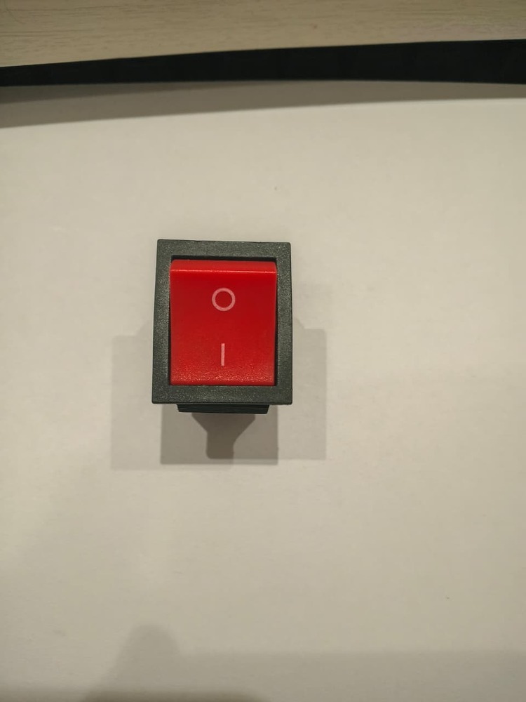 Rocker Switch Red Without Light 4 Pin On Off