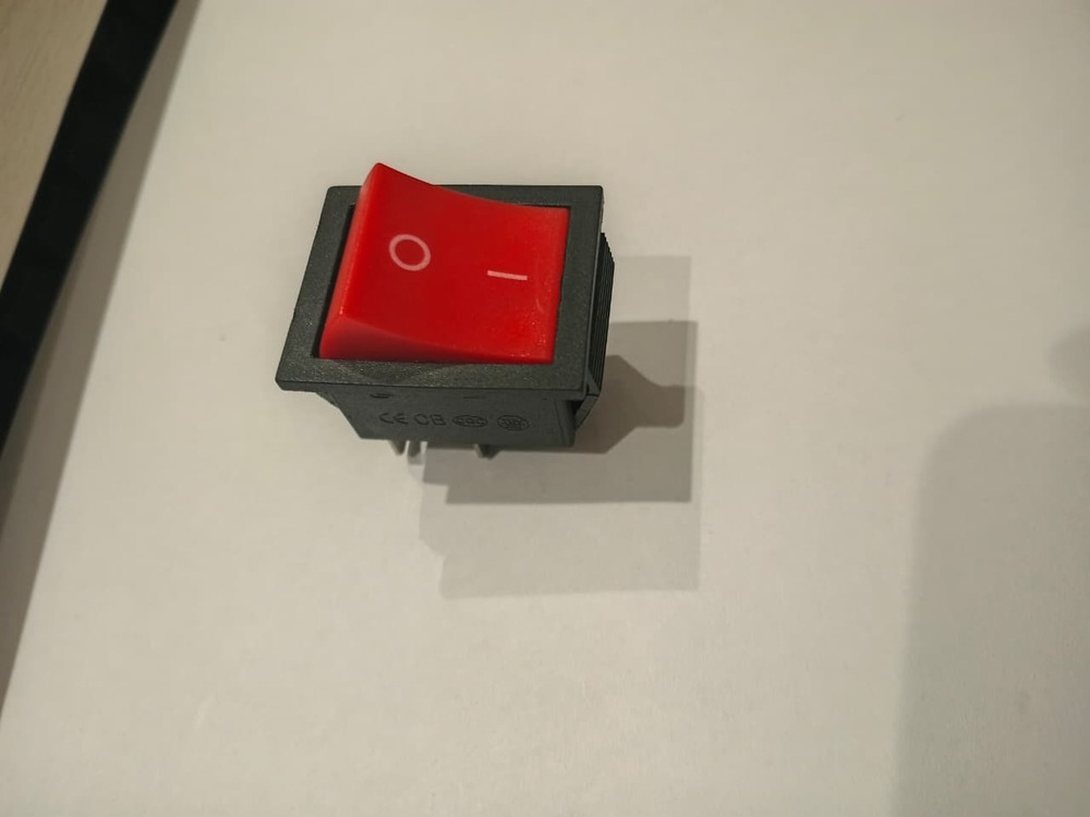 Rocker Switch Red Without Light 4 Pin On Off