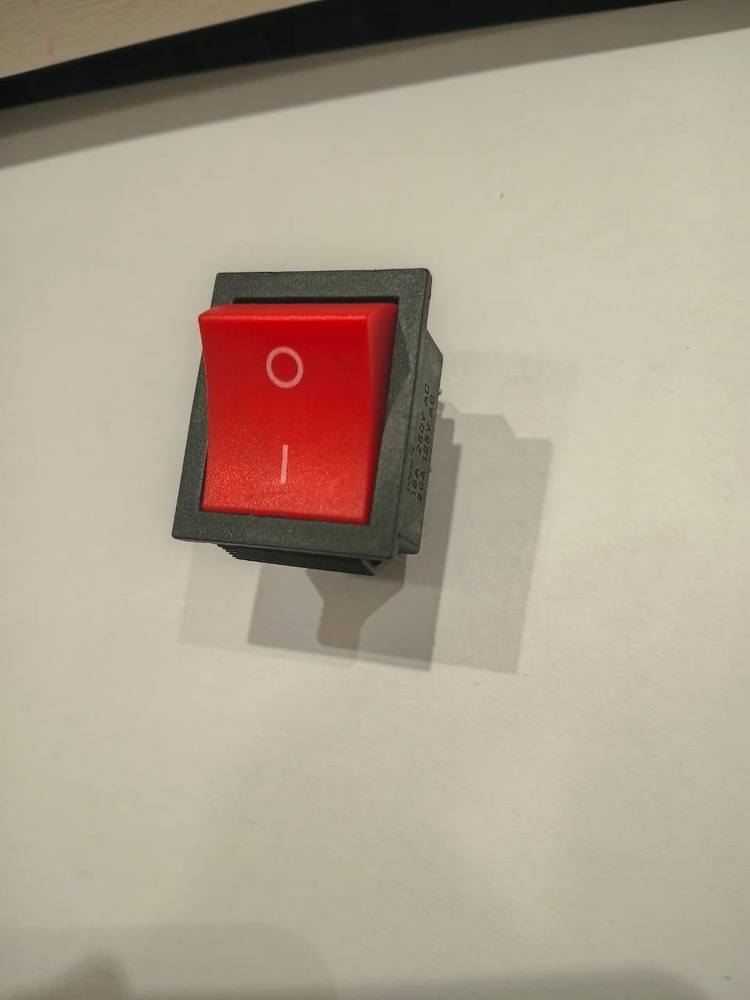 Rocker Switch Red Without Light 4 Pin On Off