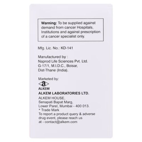 Alrubicin 100 Mg Injection - Physical Form: Liquid