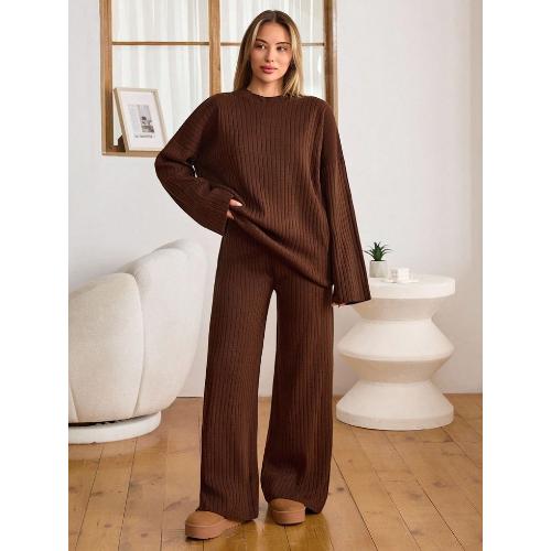 Women's woolen cord set