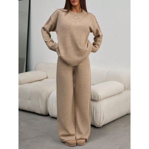 Women's woolen cord set