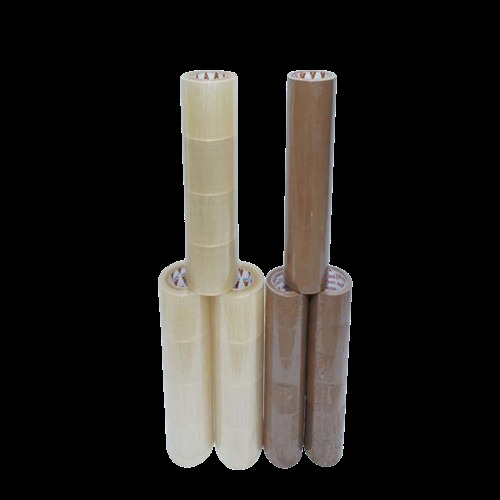 Clear And Brown Bopp Self Adhesive Tape