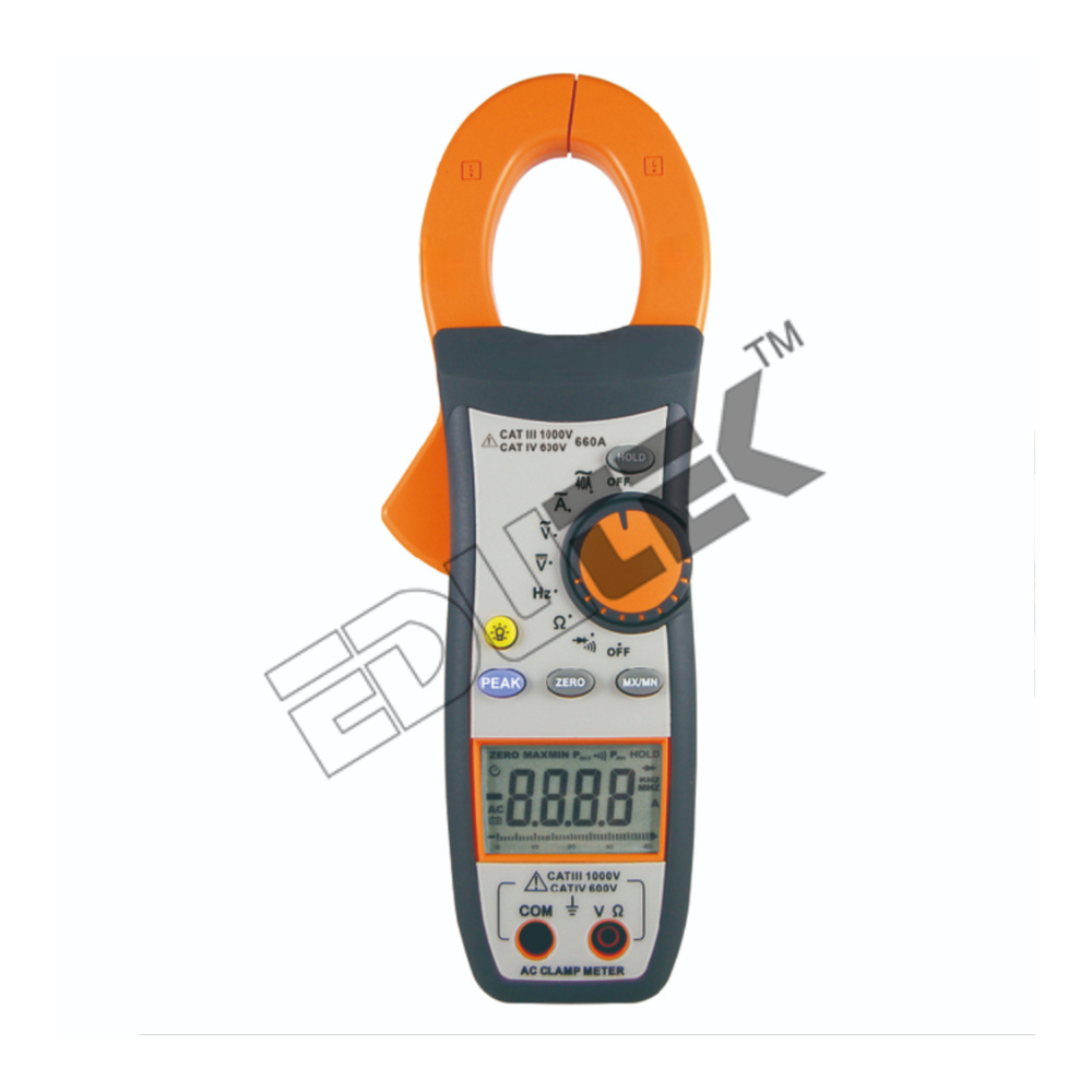 AC DC CLAMP ON MULTIMETER