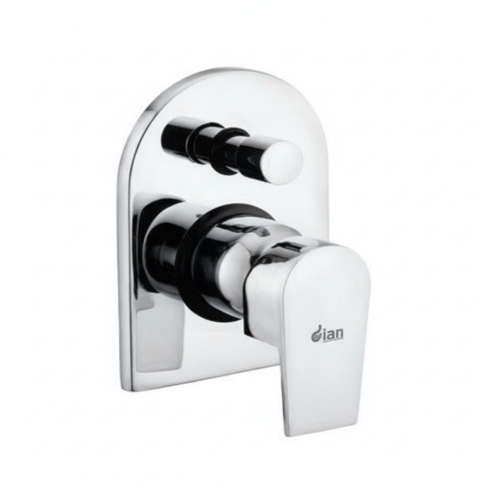 Ari-9042 Aria Brass Exposed Part Of Diverter 2 Inlet Hi-Flow - Color: Silver