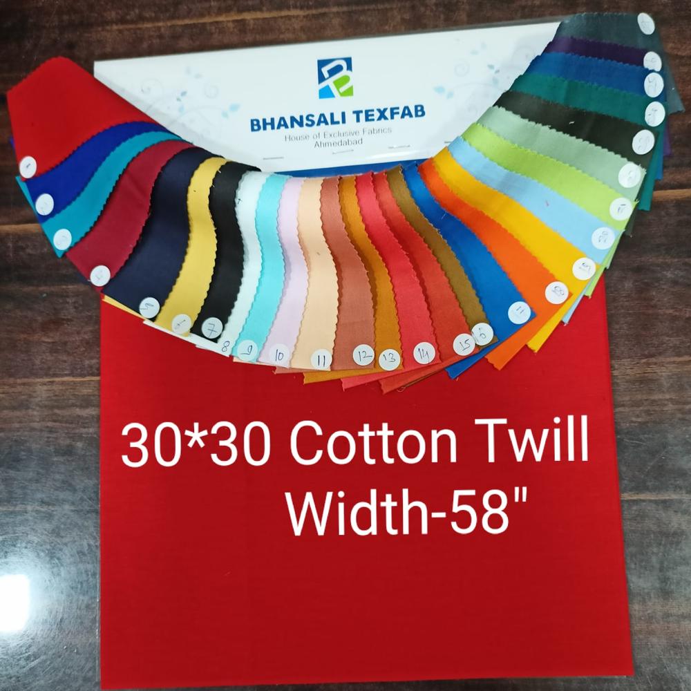 30's Twill Shirting Fabrics