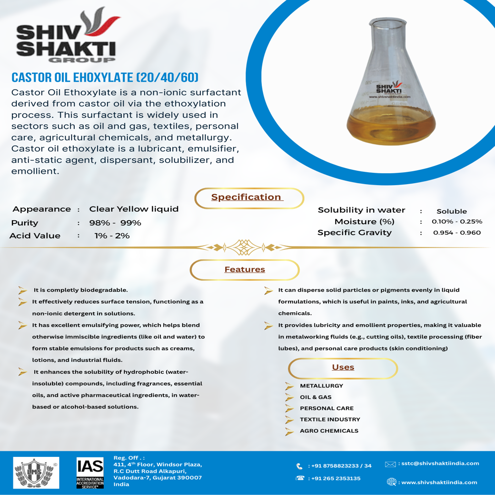 Castor Oil Ethoxylate