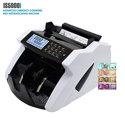 Is5900I Advanced Currency Counting And Authenticating Machine - Counting Speed: 1000 Notes/Minute