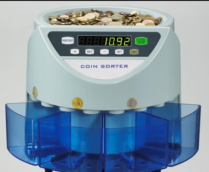 Coin Countingi? Machine - Counting Speed: 2000 Coins/ Minute