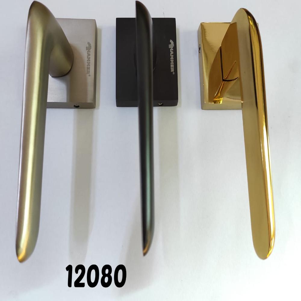 Aluminium Mortise Handle on Rose