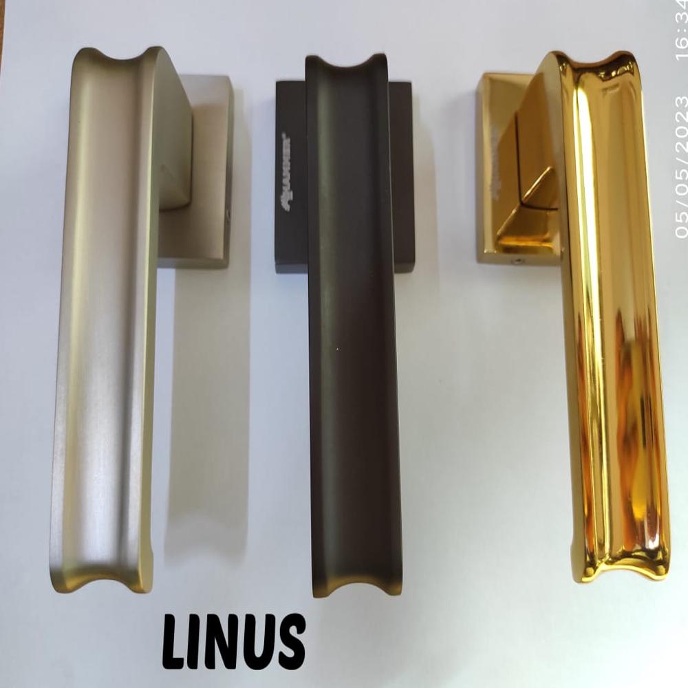 Aluminium Mortise Handle on Rose