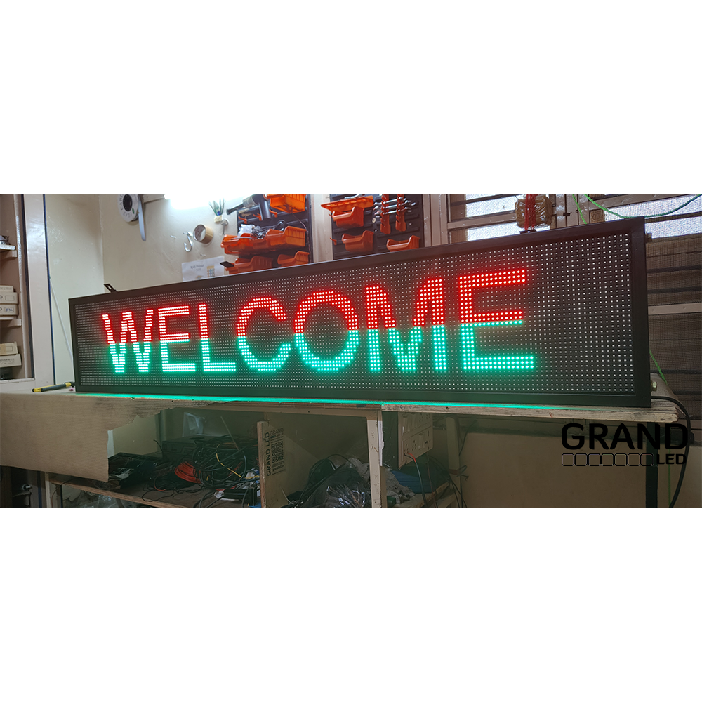 Single Color LED Scrolling Display Board