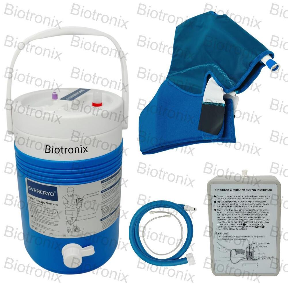 Cold Therapy Machine with Interchangeable Pads for Full Body Support