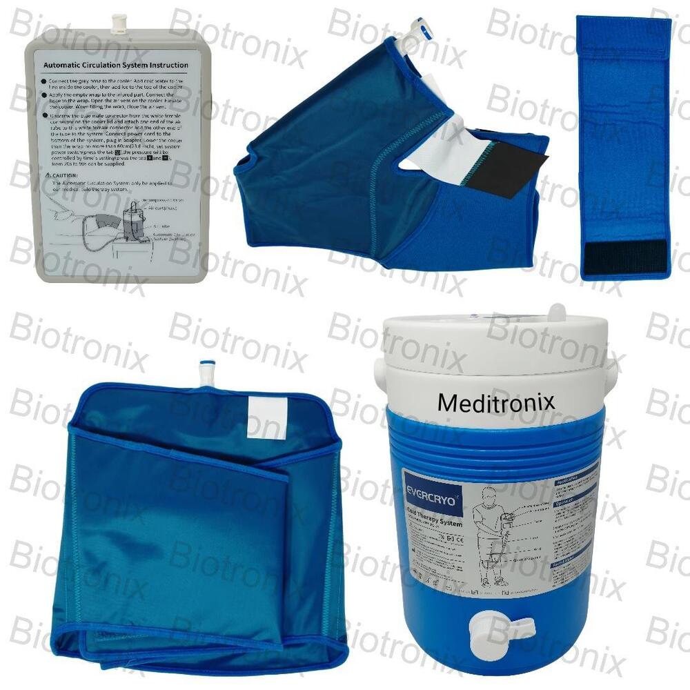 Cold Therapy Machine with Interchangeable Pads for Full Body Support