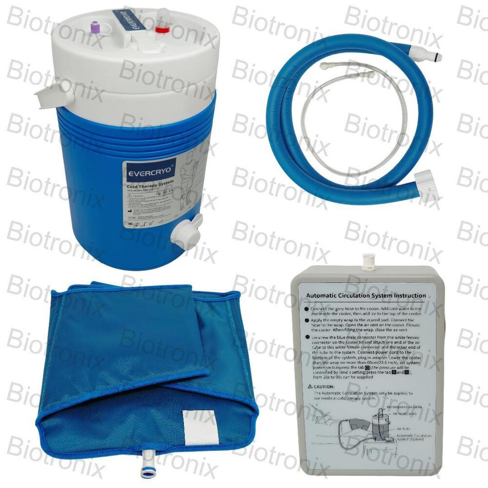 Cold Therapy Machine with Interchangeable Pads for Full Body Support