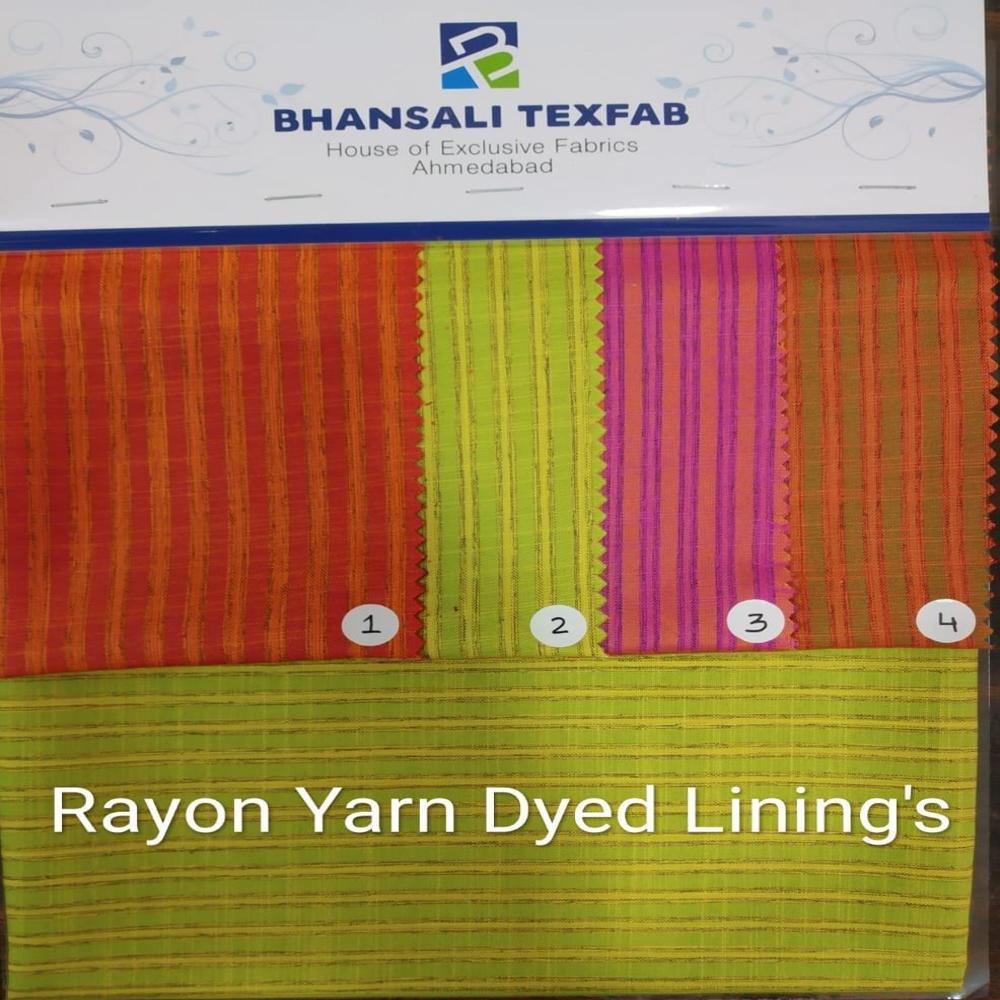 Rayon Yarn Dyed Fabrics