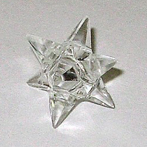 Quartz Crystal Merkaba Star