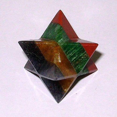 4-Colour Bonded Merkaba Star