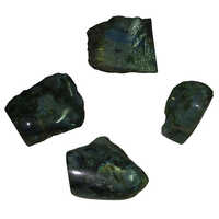 One Side Polished Labroderite Natural Rough Stones