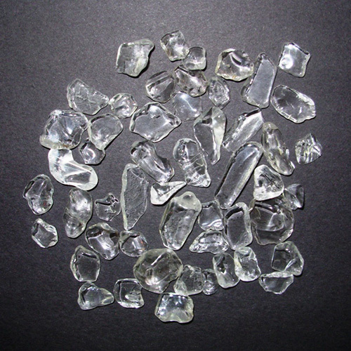 Crystal Clear Quartz Tumbled Chips Undrilled